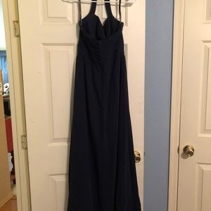 Navy blue formal dress